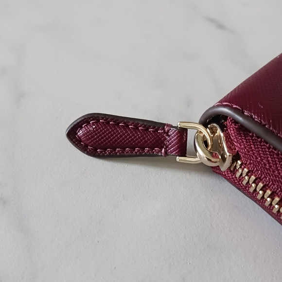 NWT Brynn Large Continental Wallet in Deep Berry - Picture 7 of 10